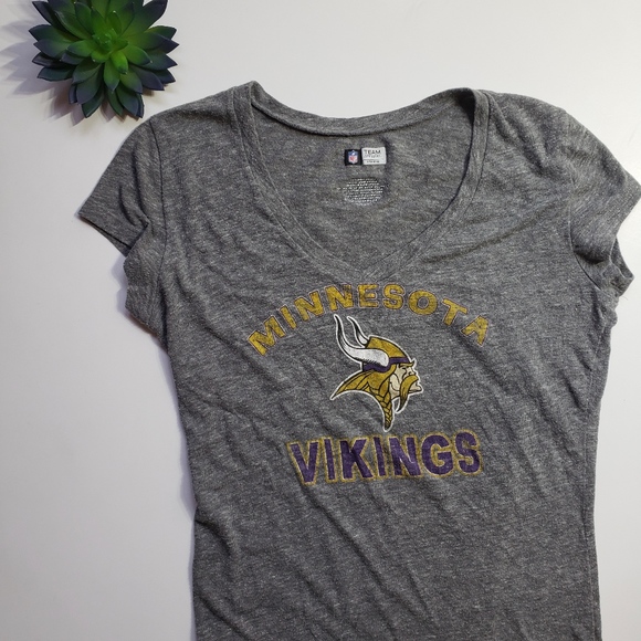 NFL Tops - NFL Minnesota Vikings V Neck T